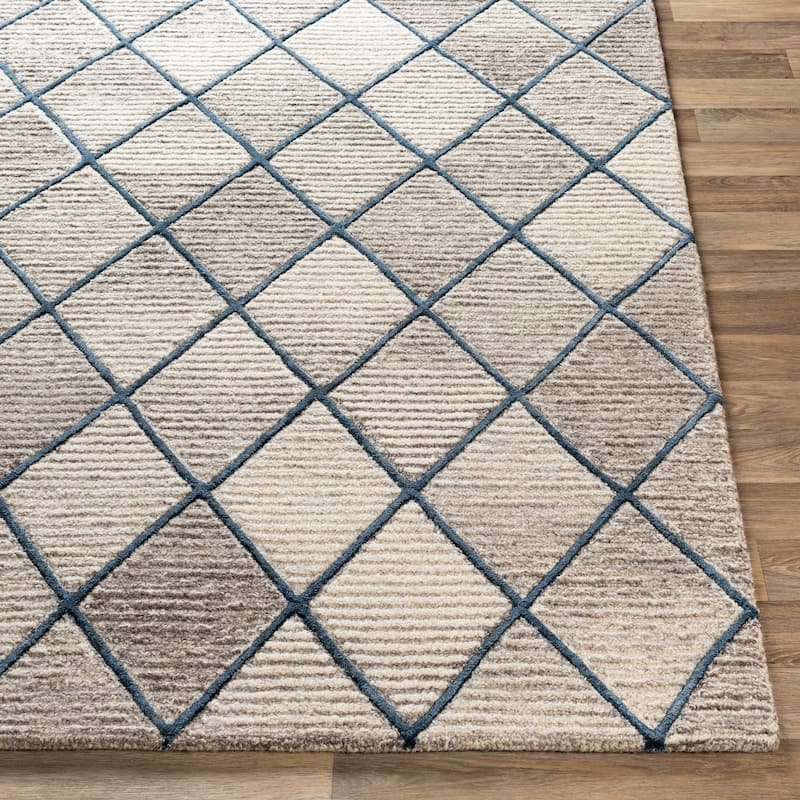 Artistic Weavers Padstow Handmade Wool Blend Trellis Area Rug