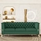 Classic 3-seat Sofa Chesterfield Chaise Lounge Loveseat Couch Tufted ...