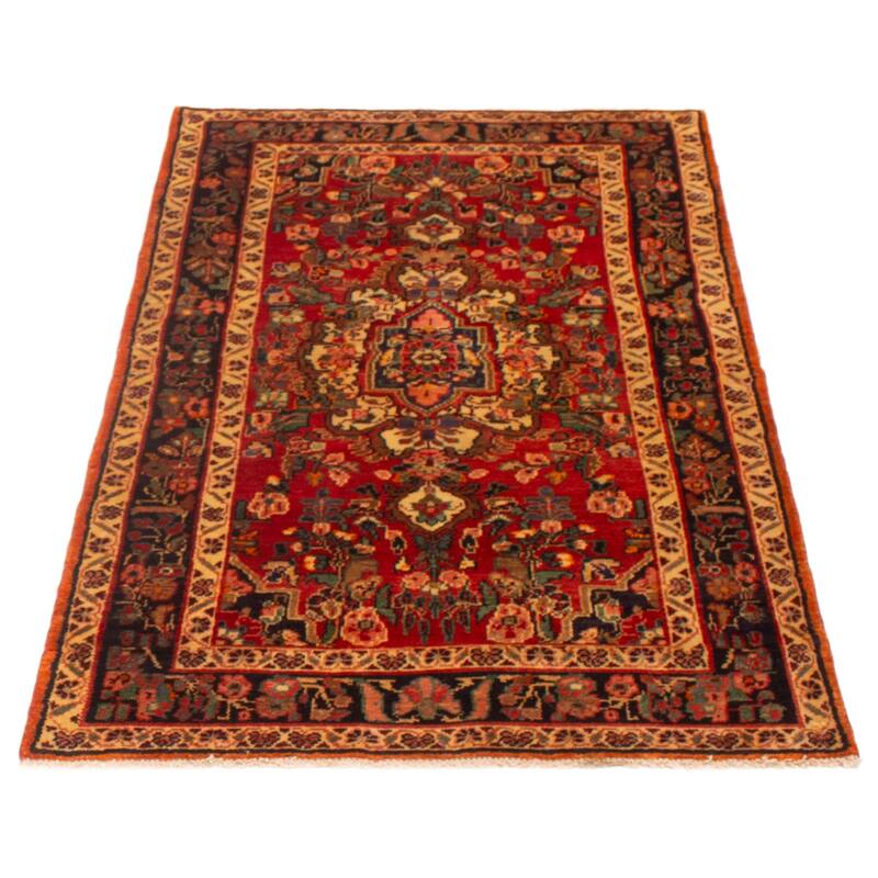 ECARPETGALLERY Hand-knotted Anadol Copper Wool Rug - 4'0 x 6'8