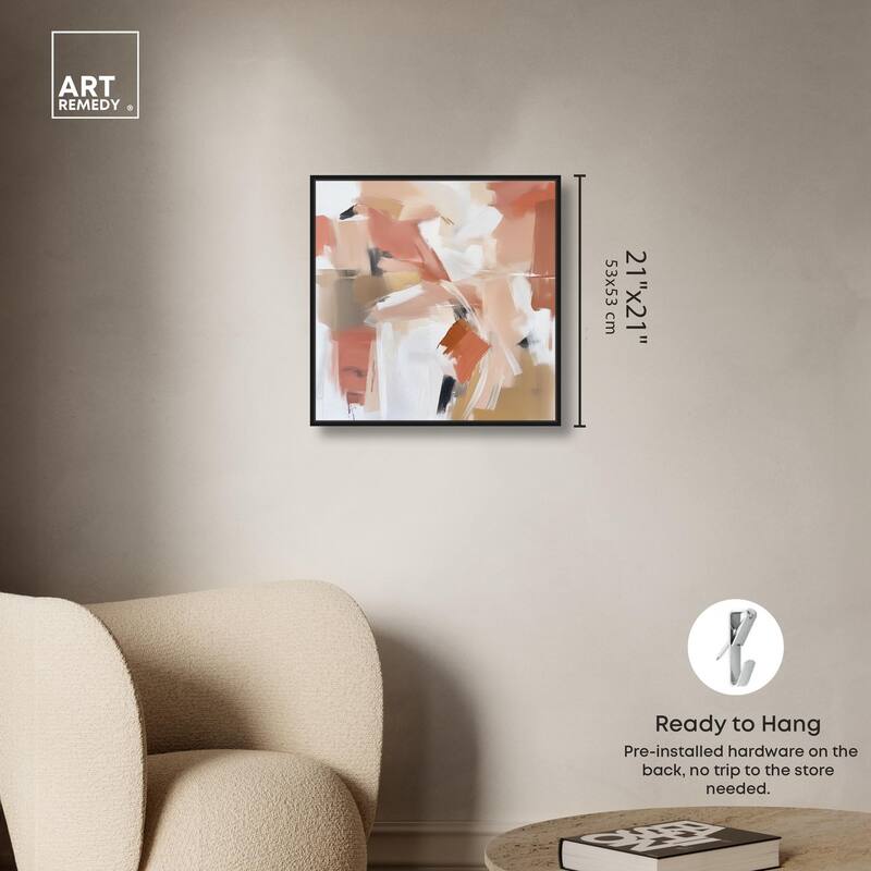 Rose and Rust I Canvas by Art Remedy