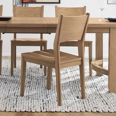 Normandy Wood Wood Dining Chair - 19" x 36" x 23"