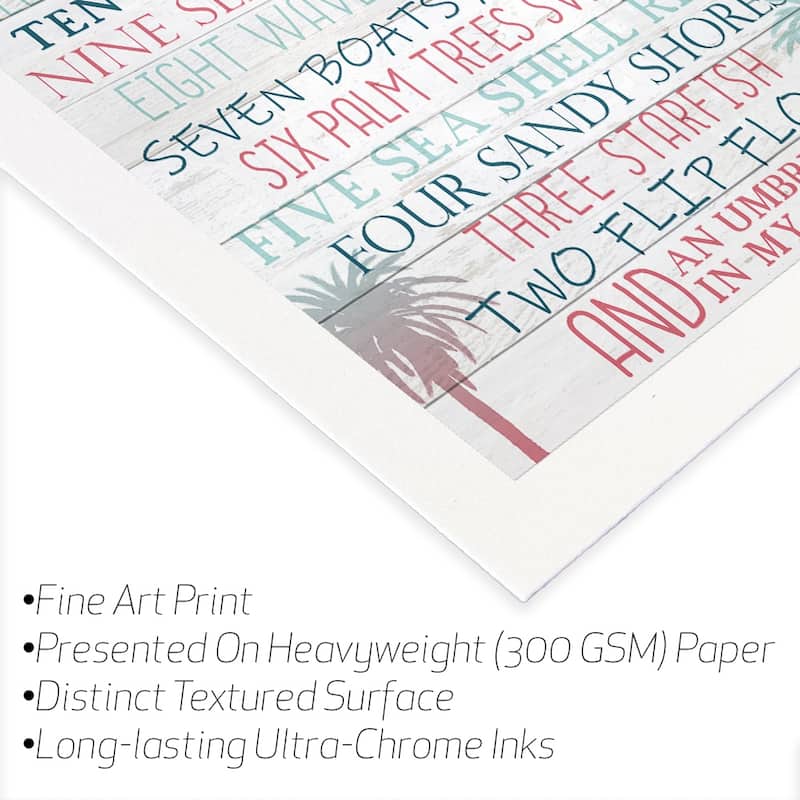 12 Days Of Christmas Fine Art Paper Print by Kimberly Allen - Multi - 32x24