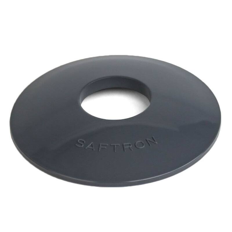 Saftron RTD-448-GG 4 Bend Swimming Pool Mounted Polymer Handrail, Gray (2 Pack) - 35.8