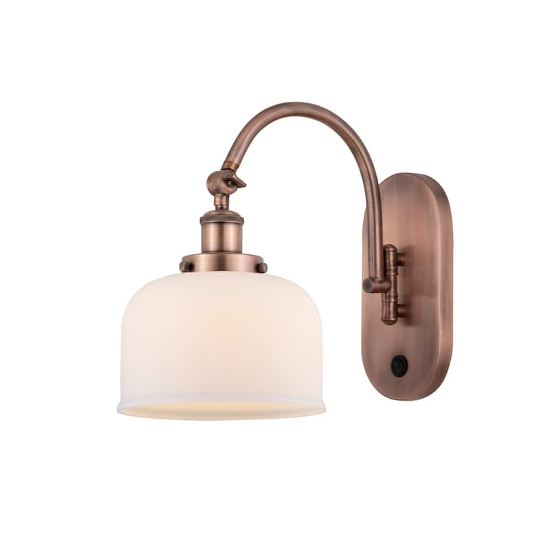 Innovations Lighting 918-1W-13-8 Bell Sconce Bell 13" Tall Wall Sconce