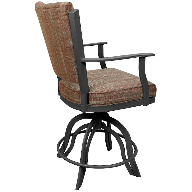 Montana Red Swivel Tilt Metal 30" or Counter 26" Bar Stool