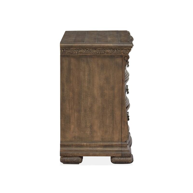 Magnussen Home Durango Willadeene Brown Drawer Nightstand