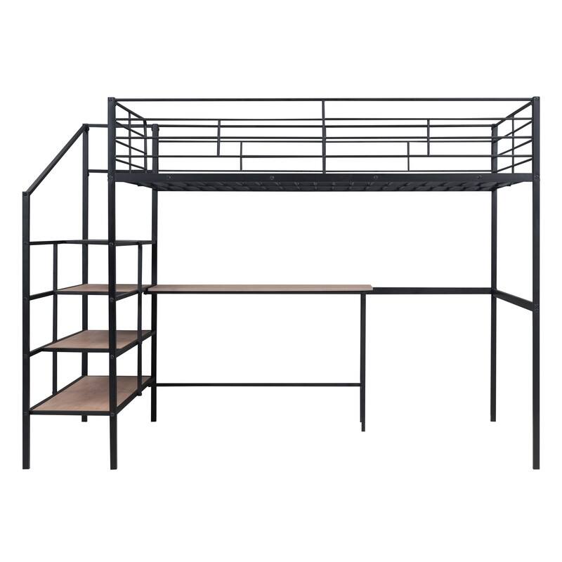 Twin Size Wooden House Bed with 2 Drawers and Storage Shelf