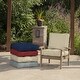 preview thumbnail 8 of 29, Arden Selections Plush PolyFill 24 x 24 in. Solid Leala Outdoor Deep Seat Cushion Set