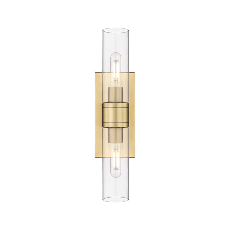Innovations Lighting Ballston Urban - 2 Light 8" Wall-Mounted Bath Vanity Light