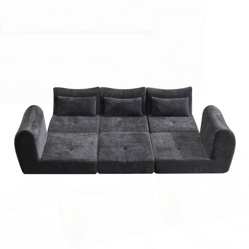 Modular Cloud Sofa, Convertible Folding Sofa Bed