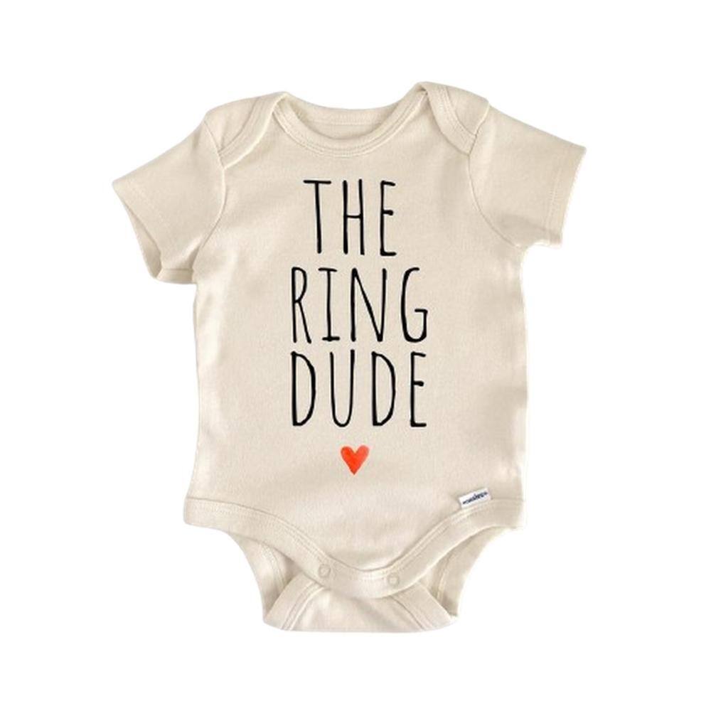 Wedding Ring Flower Girl - Baby Boy Girl Clothes Infant Bodysuit Funny Cute Newborn
