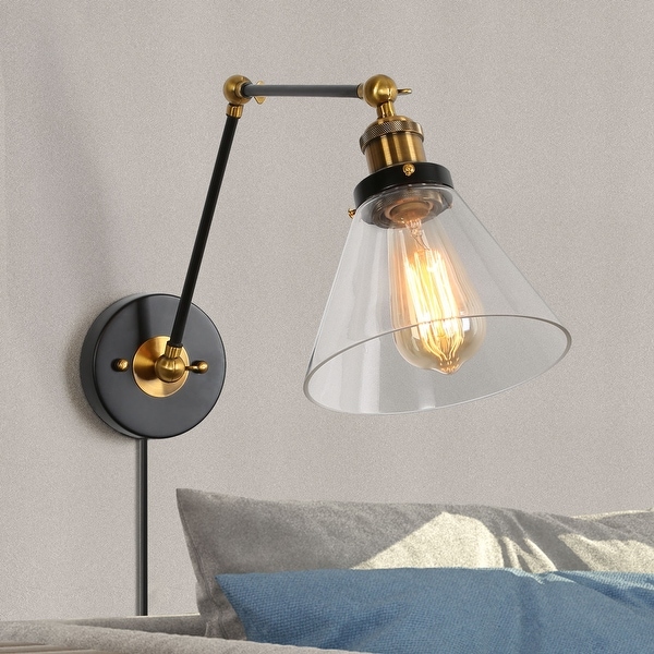 Adjustable swing arm lamp on sale