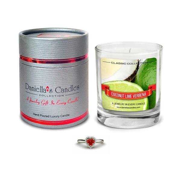 Shop Coconut Lime Verbena Jewelry Candle Earrings Overstock