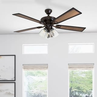The Gray Barn Hanley Hill Rustic 3-light Ceiling Fan in Oil Rubbed Bronze
