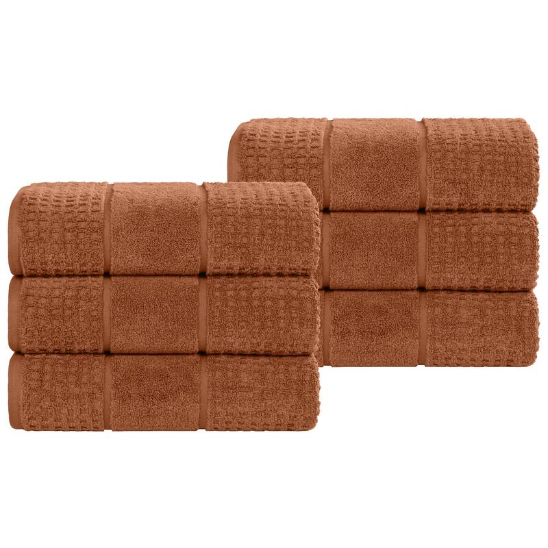 Superior Napa Zero Twist Cotton Soft Waffle Hand Towel