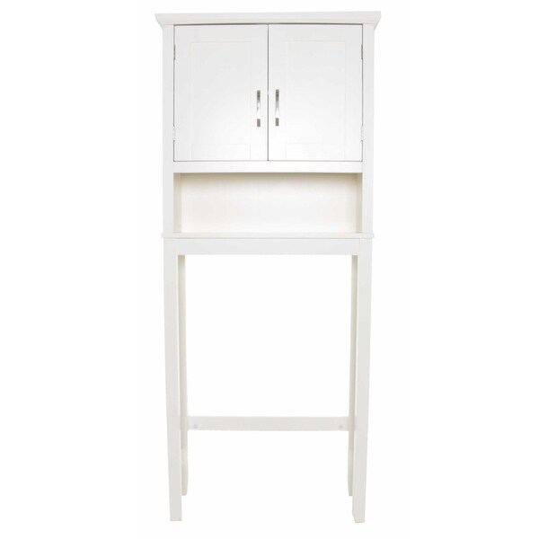 Zenvida Over Toilet Storage Cabinet Bathroom Organizer White