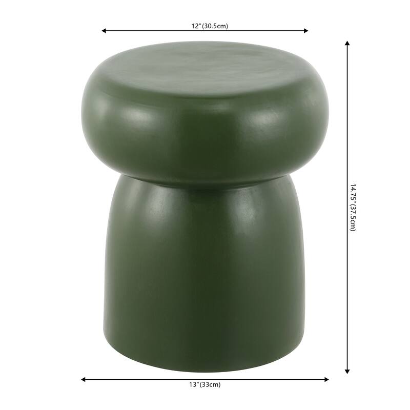 SAFAVIEH Florance Ceramic Decorative Garden Stool (Fully Assembled)