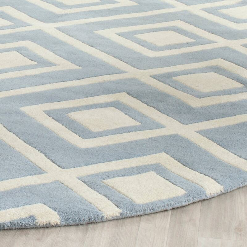 SAFAVIEH Handmade Chatham Evda Modern Moroccan Wool Rug