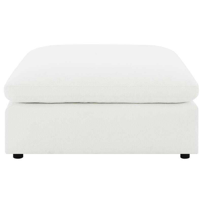 Raleigh Boucle Upholstered Ottoman