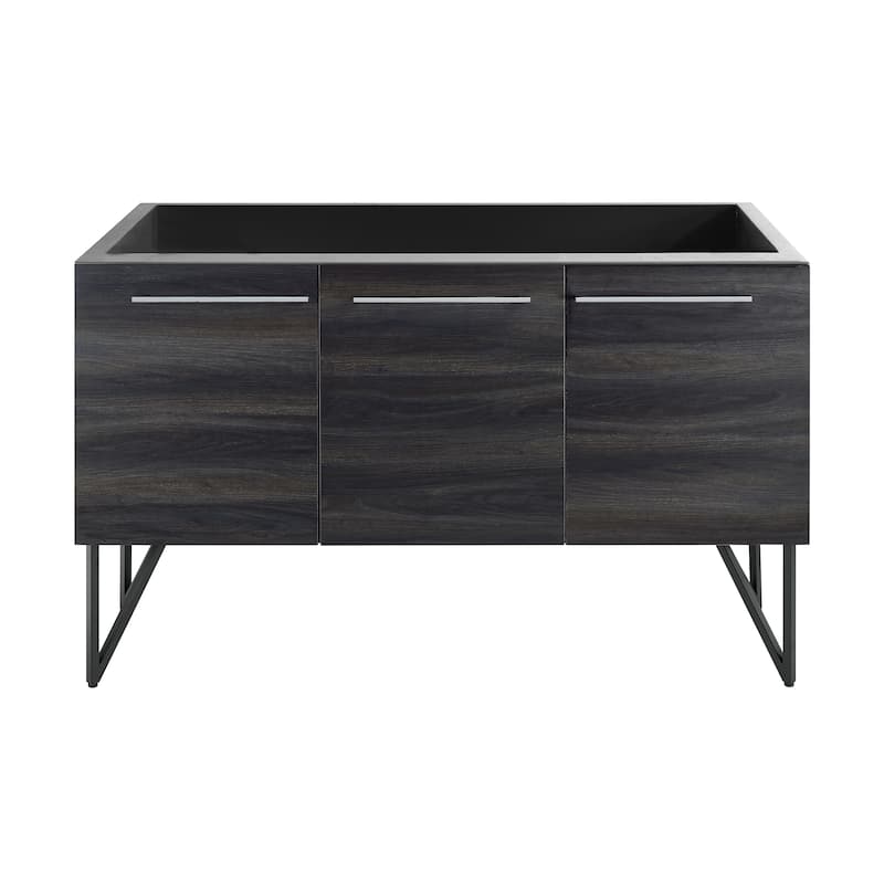 Annecy 60 Black Walnut Bathroom Vanity Cabinet Only (Sm-Bv226)