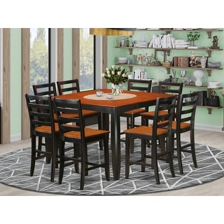 Square counter height dining table seats 8 sale