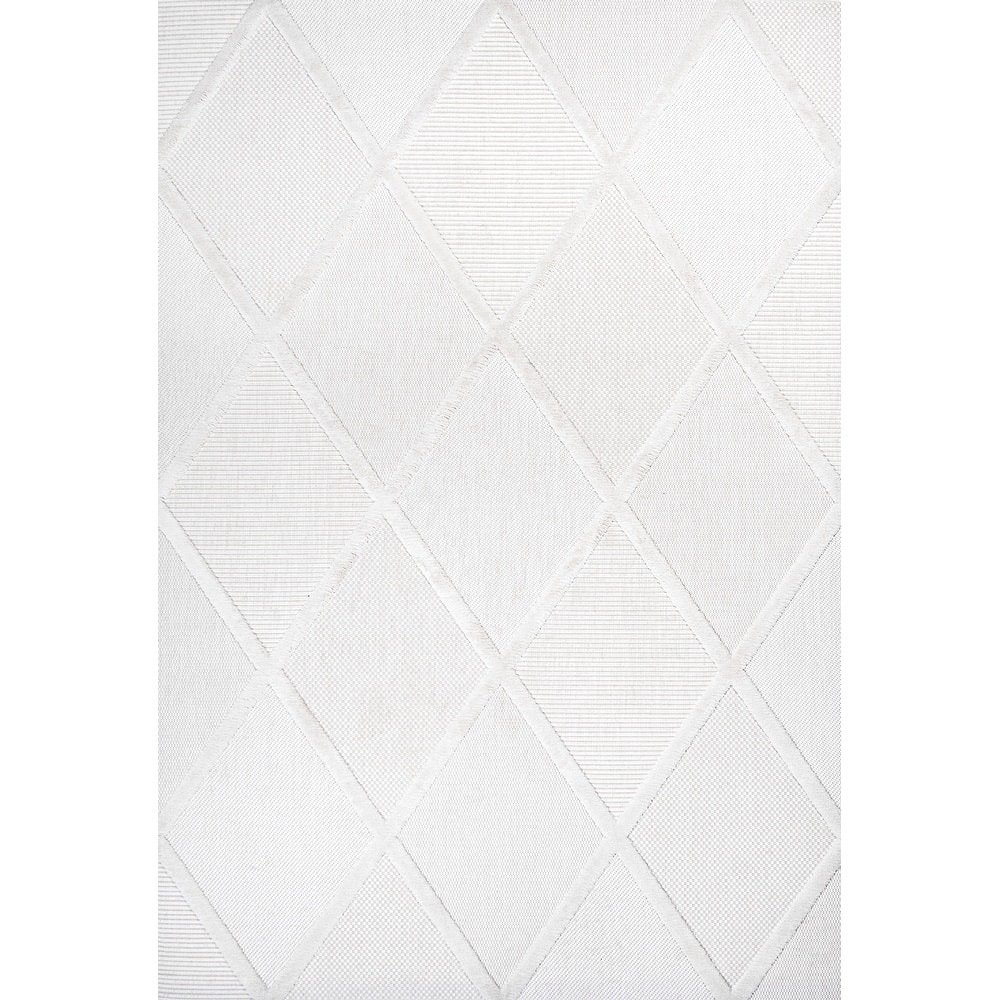 JONATHAN Y Talaia Diamond Trellis Indoor/Outdoor Area Rug