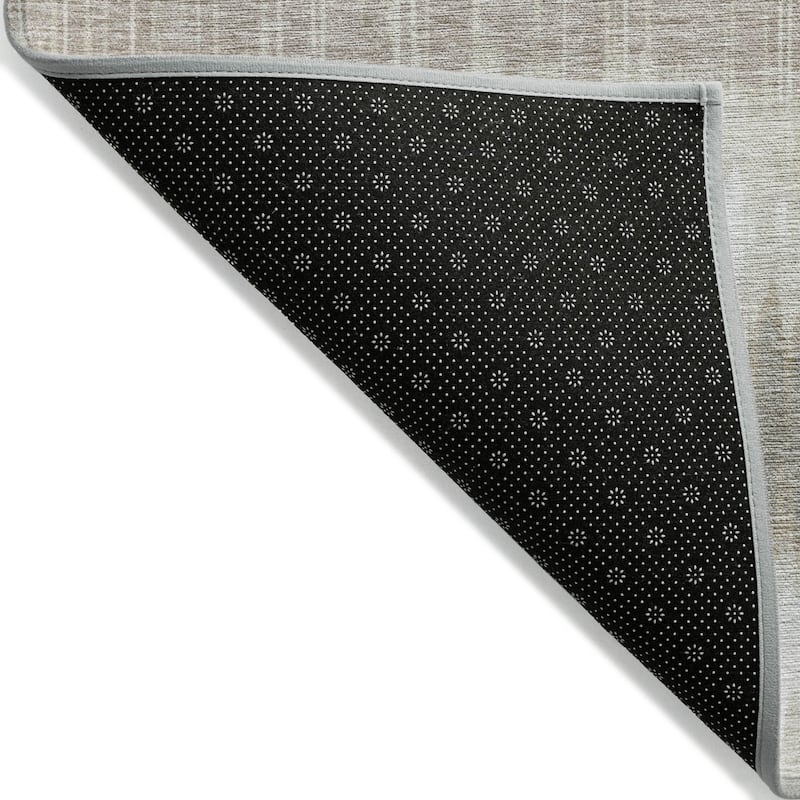 HomeRoots Striped Transitional Rectangle Outdoor Rug