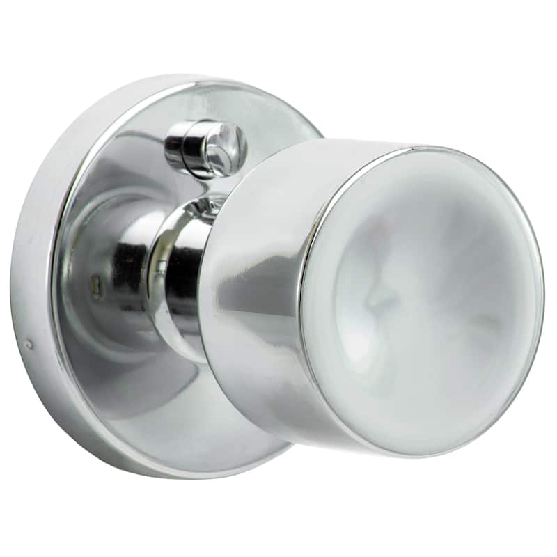 Sure-Loc Polished Chrome Modern Round Doorknob