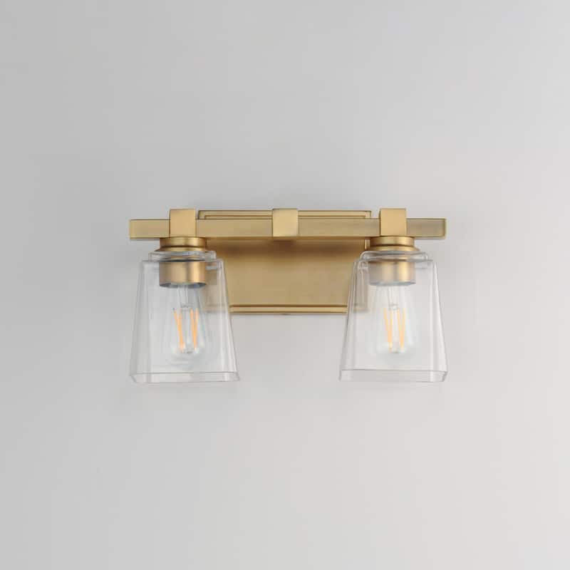 Maxim 21382 Cubos 2 Light 8" Tall Wall Sconce