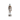 Gelsey 9.75" Tall Nutcracker with Pole Taper Candle Holder