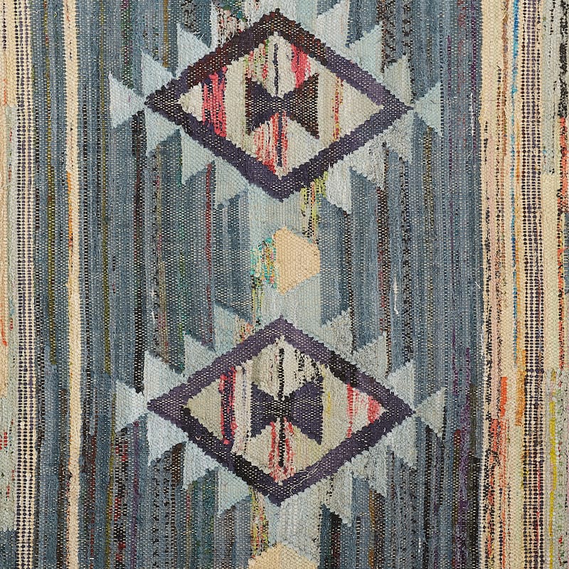 Grand Bazaar Liya Hand Woven Diamond Transitional Area Rug