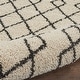 preview thumbnail 60 of 65, Nourison Geometric Moroccan Boho Shag Area Rug
