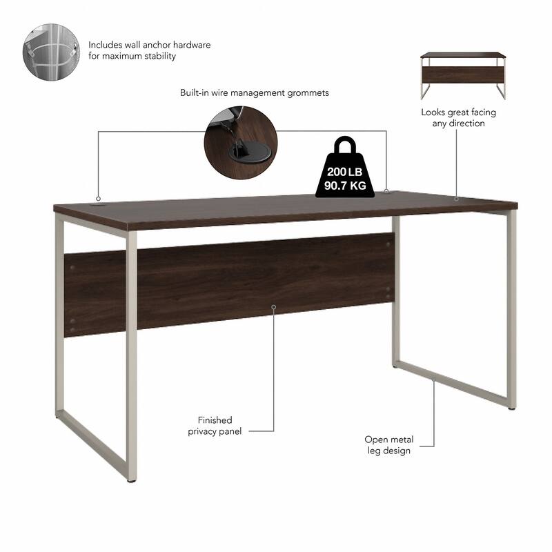 Hybrid 60W x 30D Computer Table Desk by Bush Business Furniture