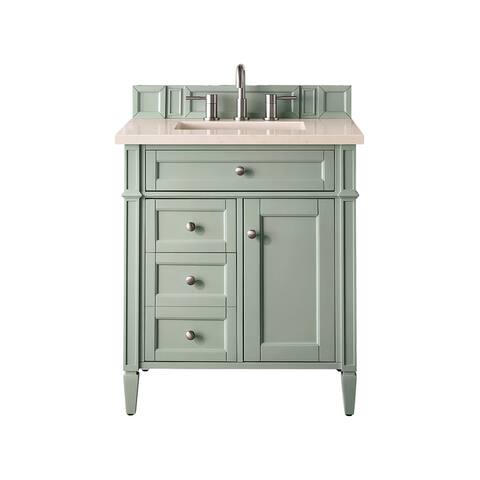 James Martin Vanities Brittany 30" Single Vanity, Sage Green