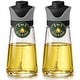preview thumbnail 15 of 19, Small 2-in-1 Oil Sprayer - Set of 2 230ml Black