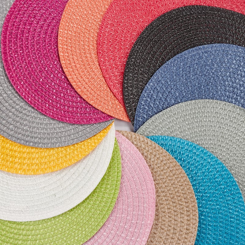 Round Placemats (Set of 4) - 15"x15"