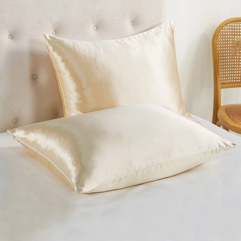 1PC 32 Momme Silk Cotton Pillow Sham for Hair and Skin