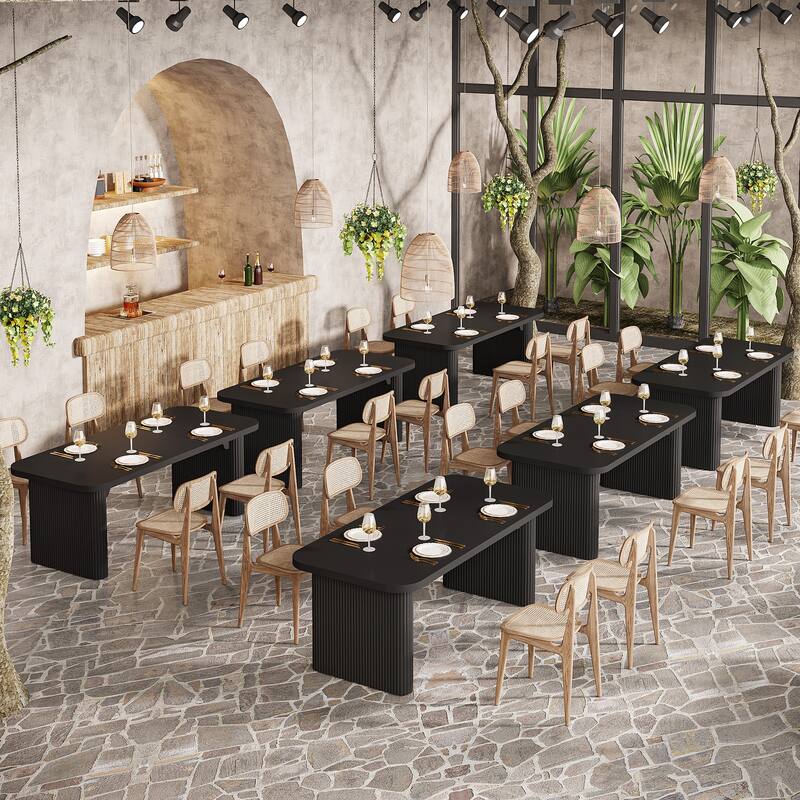 Wood Dining Table, Modern Kitchen Table, Dining Room Accent Table