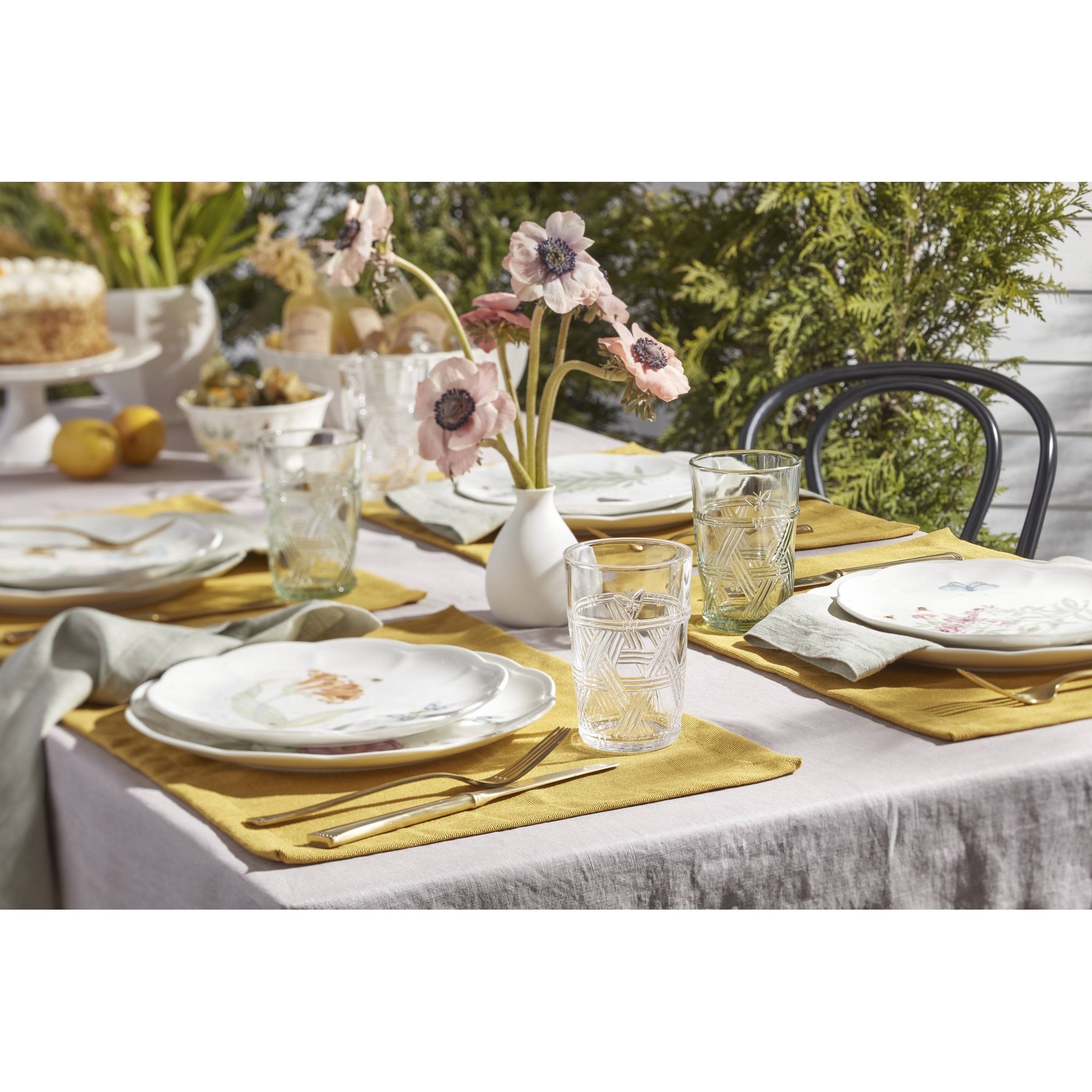 Lenox Butterfly Meadow 28-Piece Dinnerware Set Multi Bed Bath