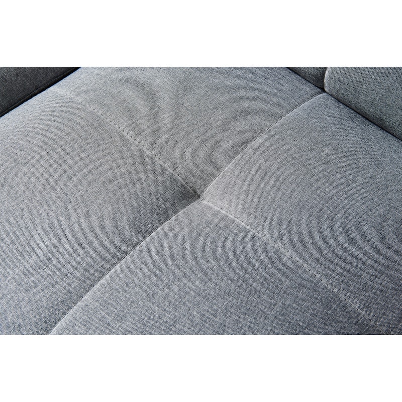 Convertible Sofa Bed Futon With Solid Wood Legs