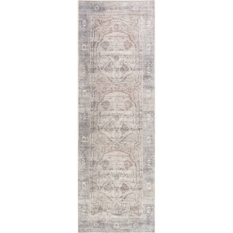 Nuloom Green Haven Collection Recycled Cotton Machine Washable Area Rug