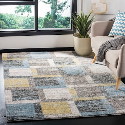 SAFAVIEH Tahoe Barbl Cabin & Lodge Rug