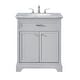 preview thumbnail 8 of 8, Elegant Lighting VF15030WH Americana 30" Free Standing Single Basin