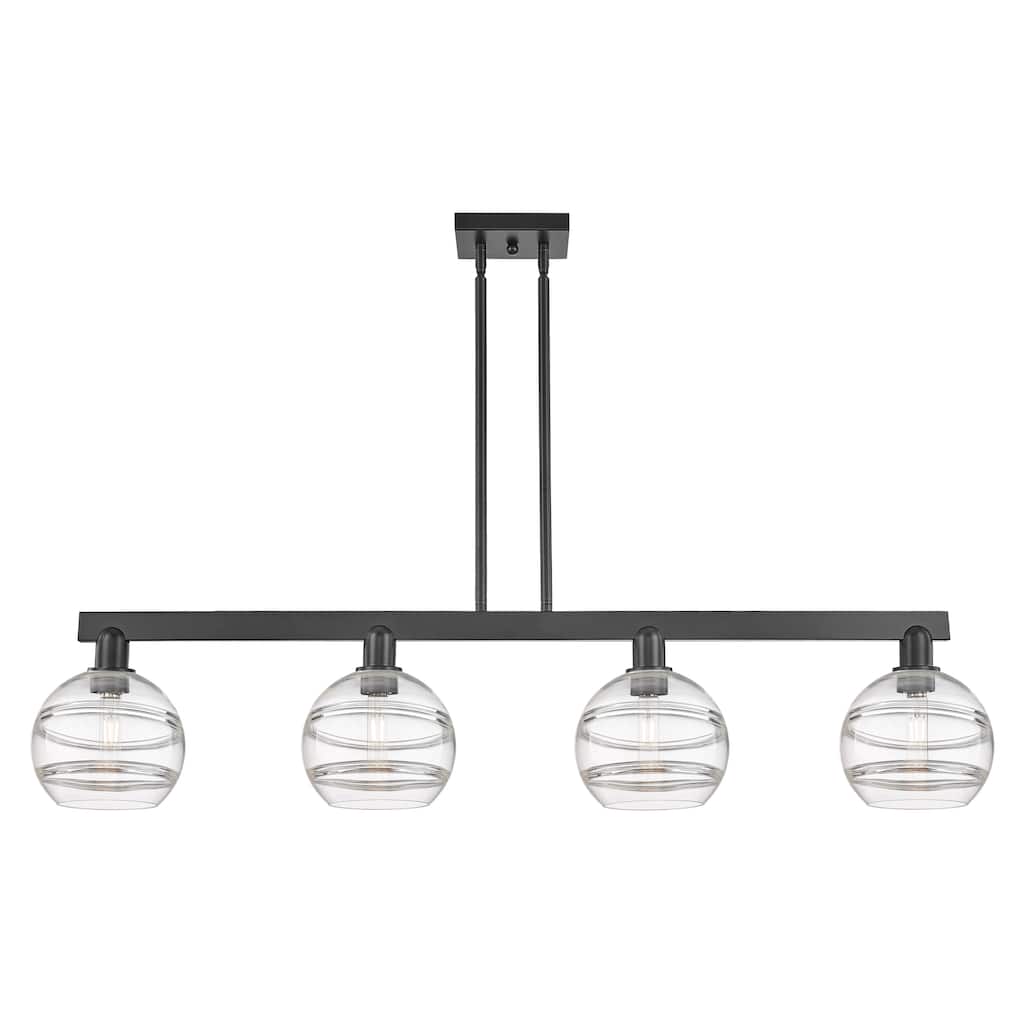 Innovations Lighting Endless Possibilities Arcadia - Rochester - 4 Light 51" Stem Hung Island Light