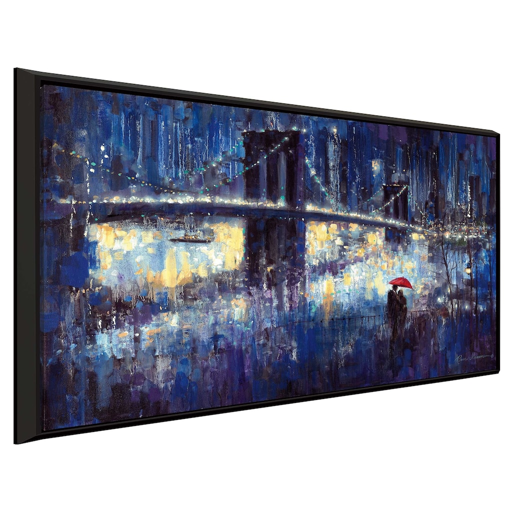 "Evening Romance" by Ruane Manning Print on Floating Canvas