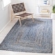 preview thumbnail 5 of 105, SAFAVIEH Handmade Cape Cod Marget Boho Coastal Jute Rug 10' x 14' - Blue/Natural - Rectangle