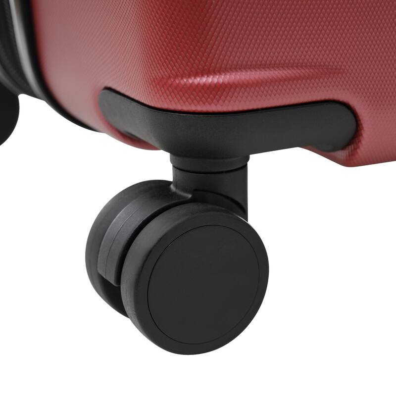 Luggage Sets 5 Piece with Front Opening, Hardside Expandable Carry On Suitcase Set with Double Spinner Wheel, with USB Port