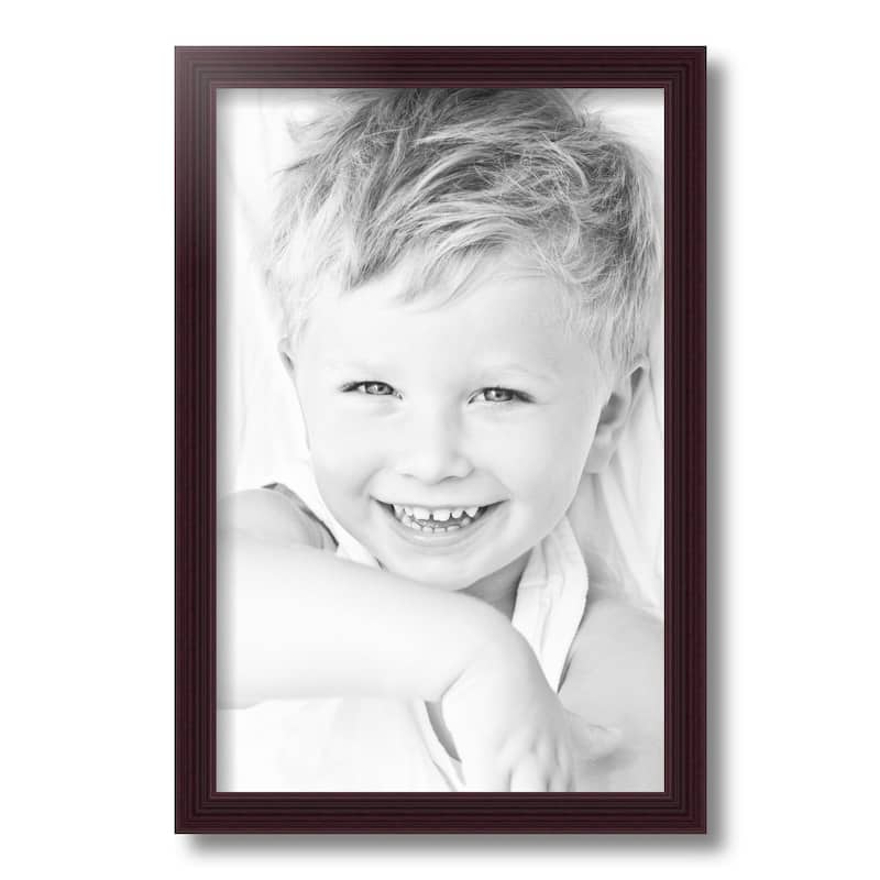 ArtToFrames Classic Waves 11x17 Inch Picture Frame, 1.00 Inch Wood Poster Frame Available in Multiple Colors (60823-11x17)