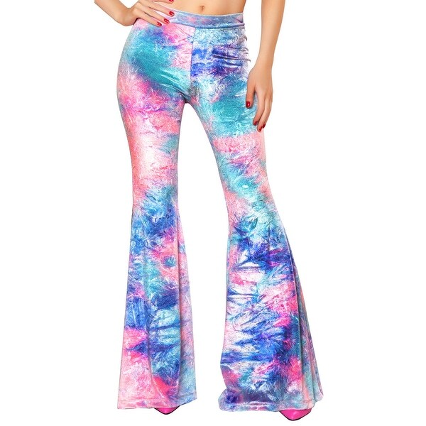 tie dye bell bottoms