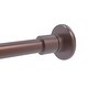 preview thumbnail 11 of 16, Allied Brass Shower Curtain Rod Brackets Antique Copper